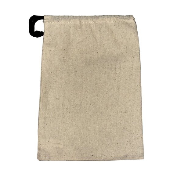 Canvas Gift Bag "Bien Fait" Well Done French Drawstring Pouch Storage - Picture 2 of 2